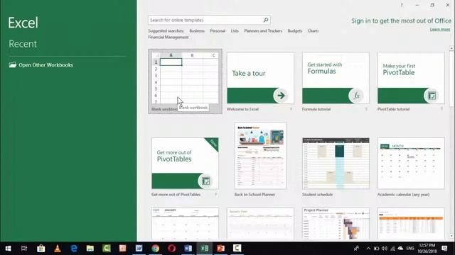 How to Disable MS Office 2016 Start Screen of Word, Excel, PowerPoint in Windows смотреть онлайн