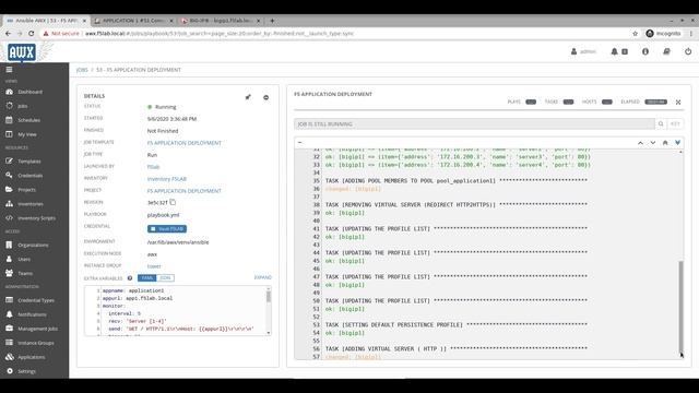 AUTOMATED APPLICATION DEPLOYMENT ON BIG-IP USING GITLAB, JENKINS, ANSIBLE & AWX смотреть онлайн
