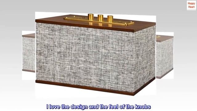 Crosley CR3110A-GY Octave Mid-Century Bluetooth Speaker with USB Phone Charger, Grey смотреть онлайн