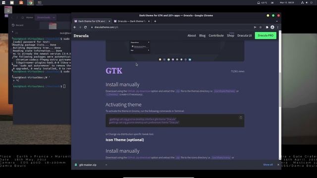 How to install the Dracula GTK theme смотреть онлайн