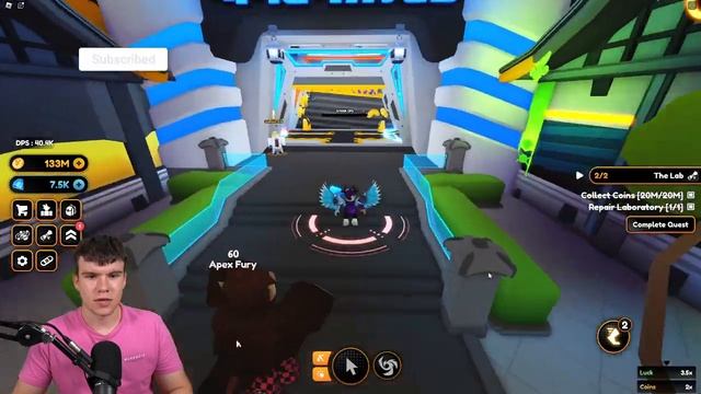 How To FIND AND REPAIR THE LABORATORY & ASCEND In Roblox Anime Champions Simulator! SCIENTIST QUEST смотреть онлайн