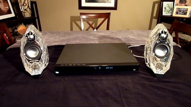 Harman Kardon GLA 55 Speakers With Harman Kardon BDP1