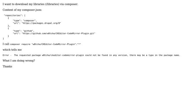 Drupal: D8 - Using Composer to download git repo смотреть онлайн