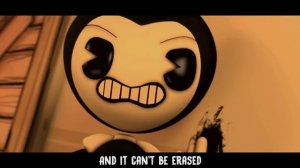 "Can't Be Erased" SFM by JT Music - Bendy and the Ink Machine Rap