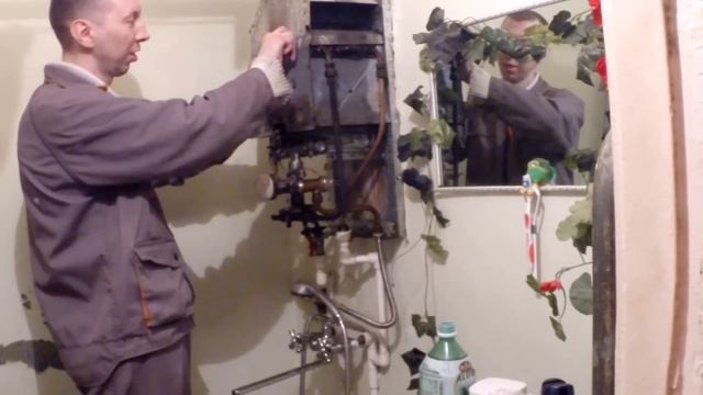 Газовая колонка воду не греет, лечим смотреть онлайн