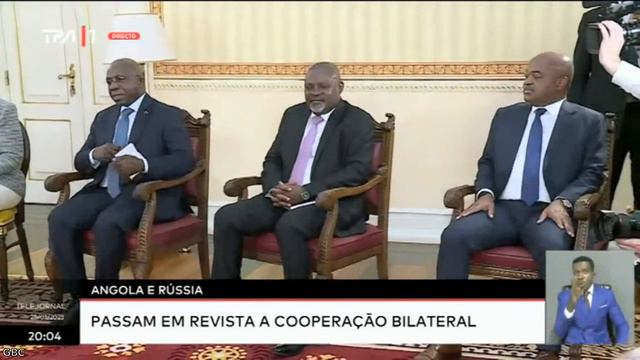 Angola e Rússia passam em revista a cooperação bilateral смотреть онлайн