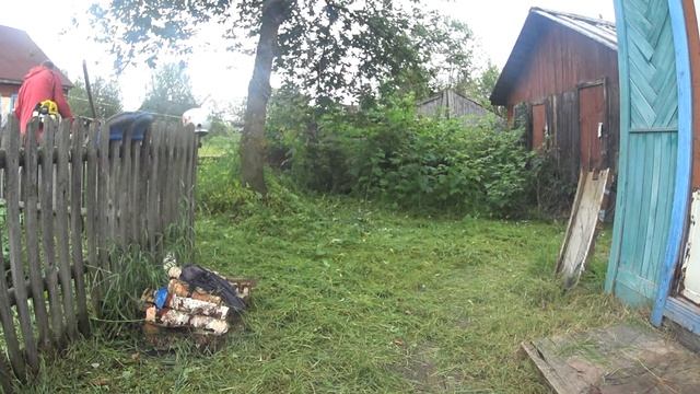 Косим траву около и возле дома смотреть онлайн