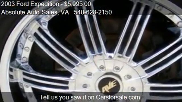 2003 Ford Expedition Eddie Bauer 4WD - for sale in Frederick смотреть онлайн