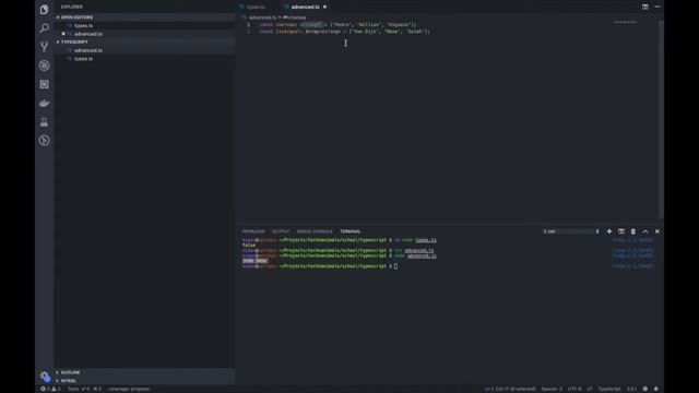 Typescript Essentials #09 - Advanced Types (Non-Primitive Types) смотреть онлайн