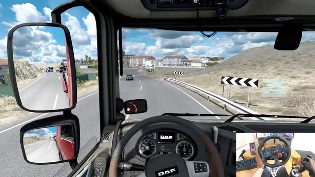 DAF XF Euro6 510 - 11 tons of cargo | Euro Truck Simulator 2 смотреть онлайн