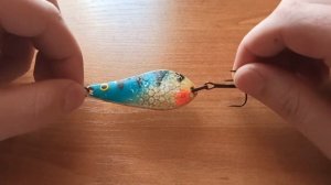 Колеблющаяся блесна Spinnex Atom. Лучшая бюджетная блесна на щуку