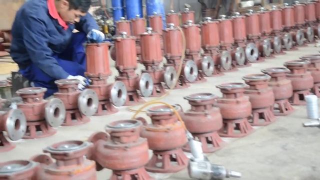 Submersible sewage pump batch assemblage - Better Technology CO., LTD. смотреть онлайн