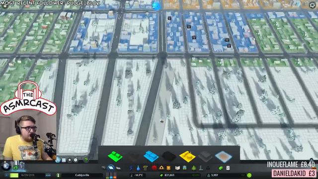 Asmr Gaming: Cities Skylines: Snowfall (Binaural 3D) Heating Our Homes #4 смотреть онлайн
