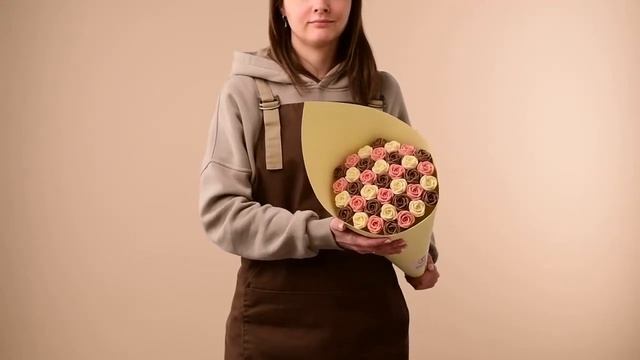 37 шоколадных роз в букете(БРМ_ж) смотреть онлайн