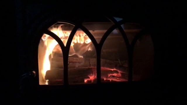 Mini Explosion in firebox in Jotul F400 смотреть онлайн