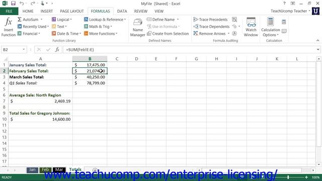 Microsoft Office Excel Tutorial 2013 Auditing Worksheets 17.1 Employee Group Training смотреть онлайн