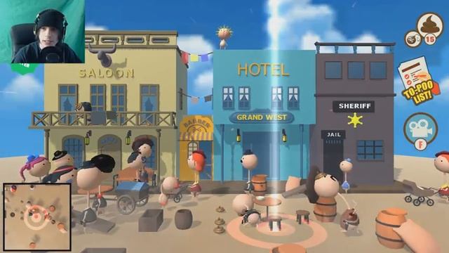 POOPING SIMULATOR?! - There's Poop In My Soup: Pooping With Friends