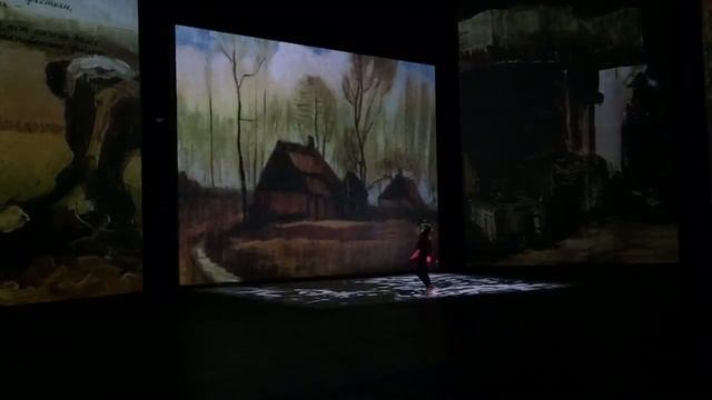 Маша на выставке Гоген Ожившие Полотна в Олимпийском Парке Сочи видео 3 06.10.2015 смотреть онлайн