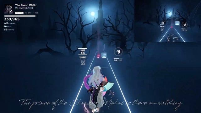 【BeatSaber】The Moon Waltz【Oculus Quest 2だけでトラッキング】 смотреть онлайн