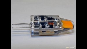 Светодиодные лампы 12V 3W формата G4 или Заменяем галогенки в люстре. | #Обзор