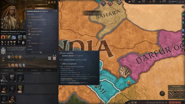 CRUSADER KINGS 3 [1.8 DAURA] - Ep.11 "Expansión Hacia El Este" Gameplay Español смотреть онлайн