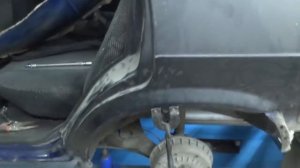 ВАЗ-2109. Замена заднего крыла. Подгонка.