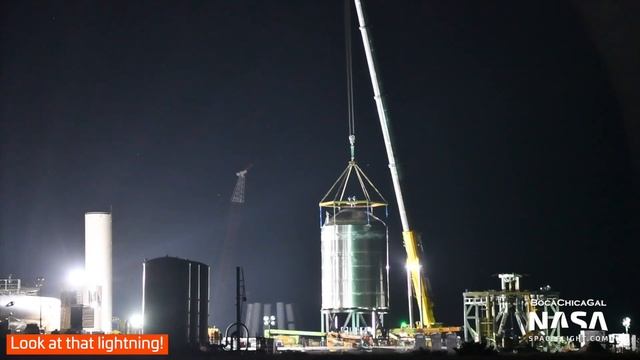 SpaceX Boca Chica - Starship Test Tank SN7.1 readied for Burst Test смотреть онлайн