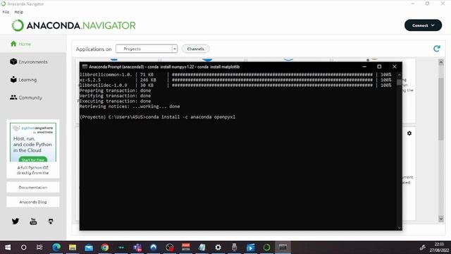 INSTALAR ANACONDA Y ENTORNOS VIRTUALES CON TENSORFLOW Y OPENCV смотреть онлайн