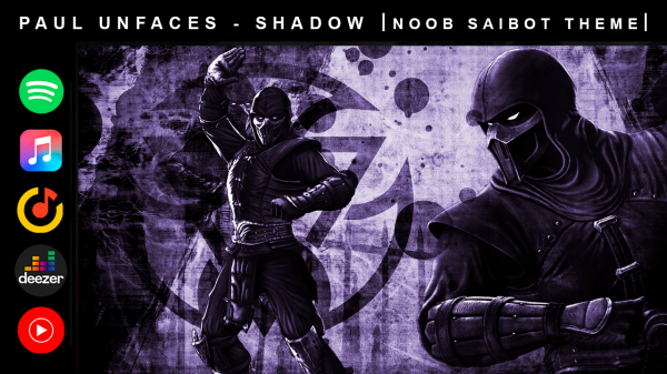 Paul UnFaces - Shadow |Noob Saibot Theme | Mortal Kombat Soundtrack 2024_Industrial Metal | Electro