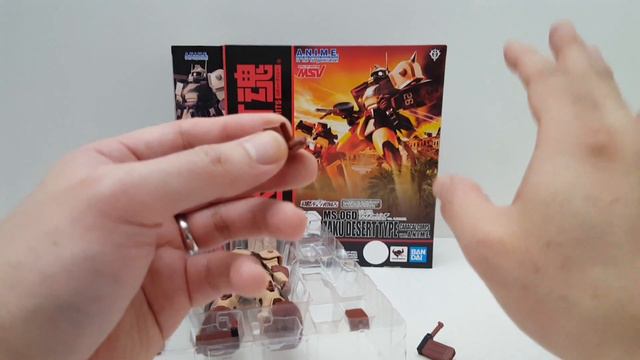Premium Bandai Robot 魂 Spirits Ver. A.N.I.M.E. Zaku Desert Type Caracal Corps Action Figure Review смотреть онлайн