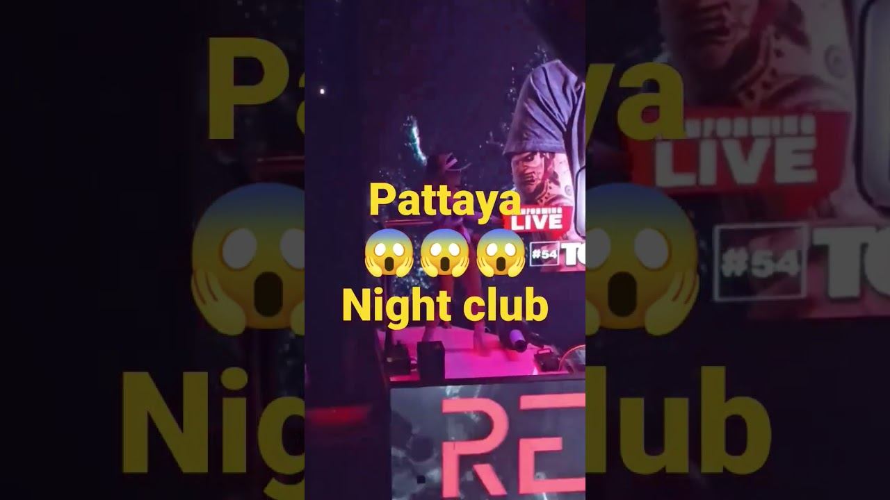 Pattaya Thailand Walking street Night club смотреть онлайн