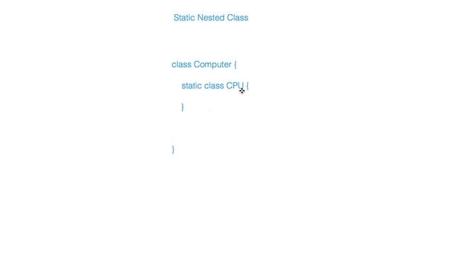Nested Class in Java смотреть онлайн