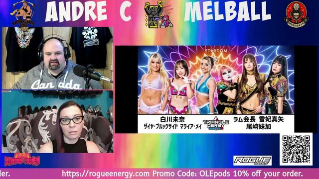 Stardom Review - Triangle Derby Night 7 - January 21 Mid-Matches Results & Review смотреть онлайн
