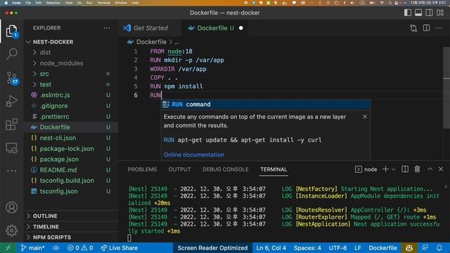 nestjs 프로젝트를 docker로 배포하기 смотреть онлайн