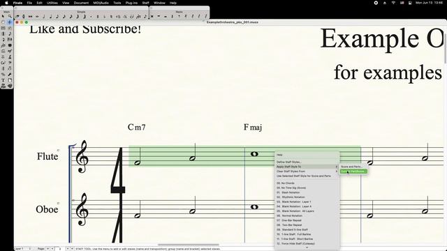 Hide Chords from Linked Parts in Full Score | Finale Encyclopedia смотреть онлайн