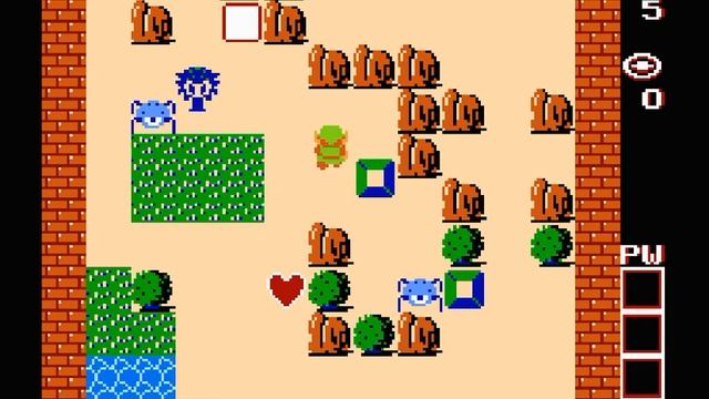 The Legend of Lala - Hack of Adventures of Lolo [NES] Longplay смотреть онлайн