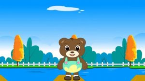 Teddy Bear Teddy Bear Turn Around With Lyrics - English Kids Nursery Rhyme - Song For Children