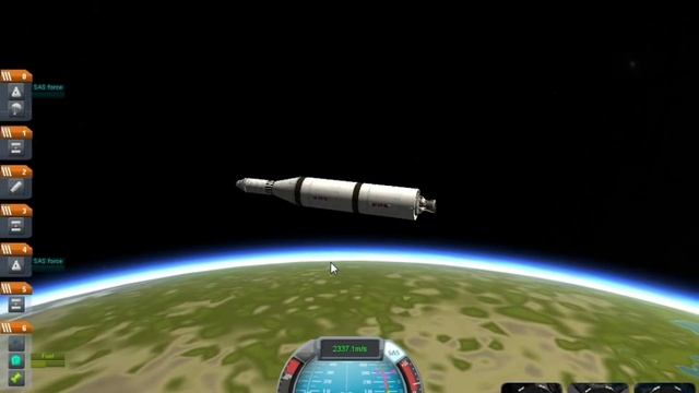 Kerbal Space Program: Putting a Satellite into Orbit HD смотреть онлайн