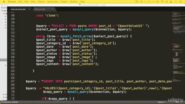 3 Cloning Posts NEW feature COOL STUFF - CMS EXTRA FEATURES - PHP COURSE CMS PROJECT смотреть онлайн