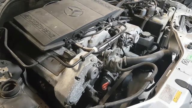 Двигатель m119 5.0 Mercedes 98г. 2852 ч1. смотреть онлайн