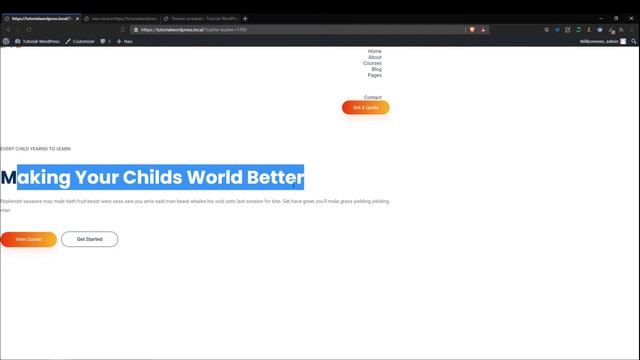 TUTORIAL | WordPress eigenes Theme / Design erstellen | WordPress | Deutsch | Part #6 | Custom Logo смотреть онлайн
