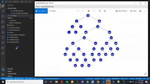 Binary Tree Visualizer using igraph library with python