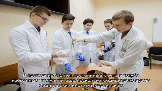 Медицинские вузы России 2022 смотреть онлайн