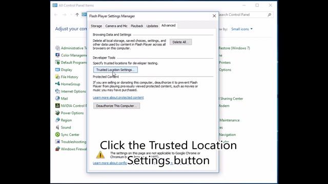 Flash Player won't play local SWF file: Solution смотреть онлайн