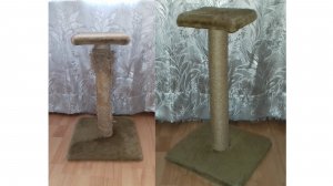 Когтеточка - Обновление из джута, своими руками