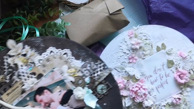 Посылка от Алёны. Цветы ручной работы. Скрапбукинг. смотреть онлайн