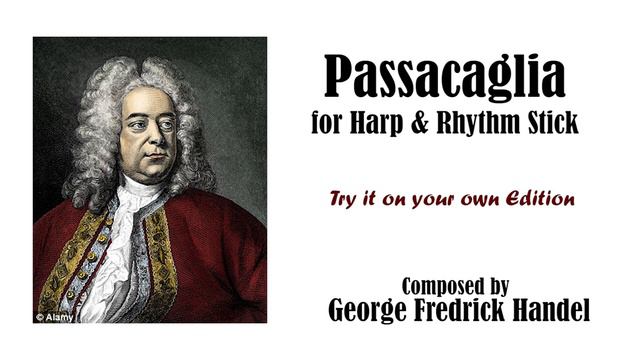 Passacaglia for Harp and Rhythm Sticks by ~Visual Musical Minds~ смотреть онлайн