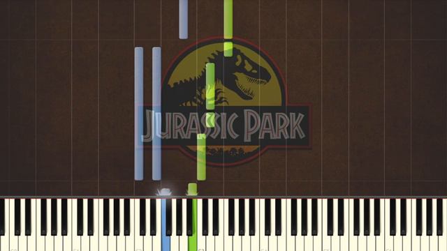 Jurassic Park『Main Theme』Piano Tutorial смотреть онлайн