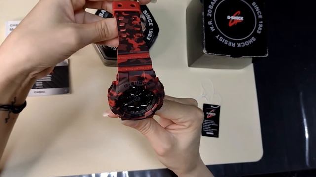 Reloj CASIO G-Shock GA-100CM-4A