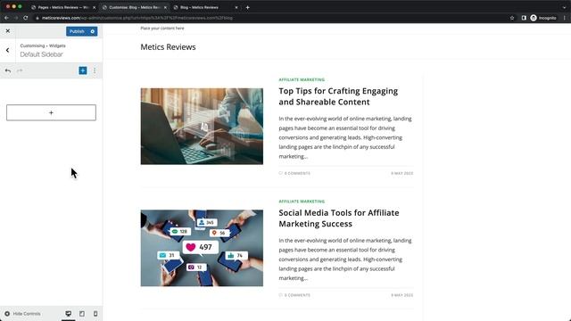 How to Create Blog Page in Wordpress (OceanWP Theme) смотреть онлайн